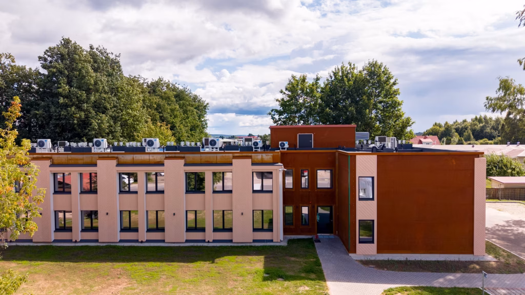 Papli Maja hoone eestvaates